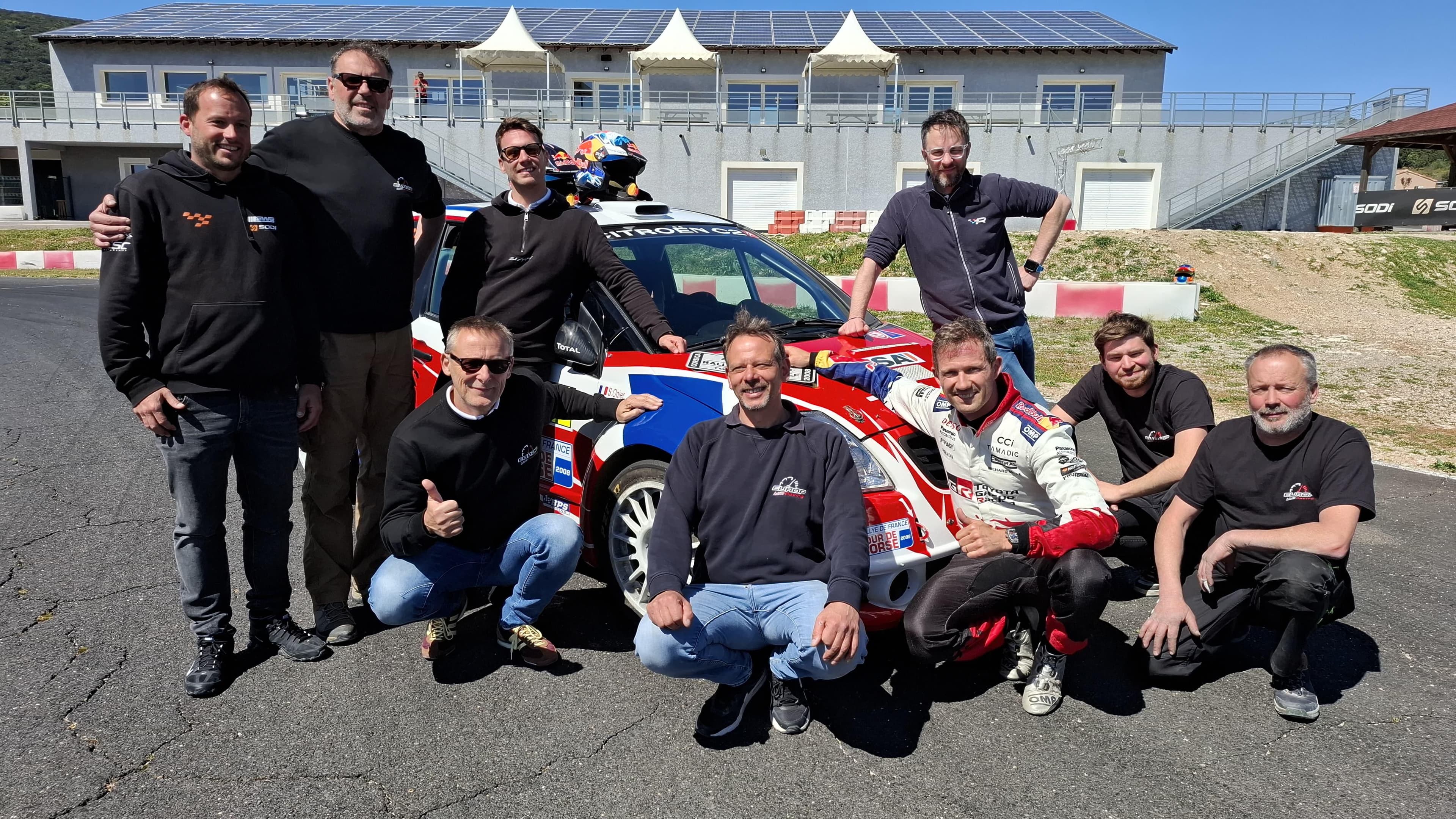 Photo groupe Sébastien Ogier